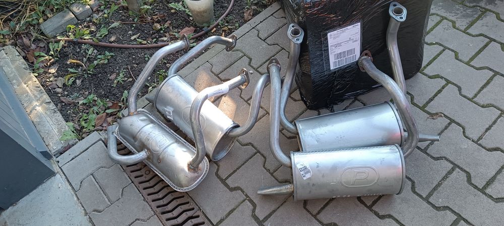 Fiat 126p tłumik Polmostów do wersji FL i ST nowy bardzo dobra jakość