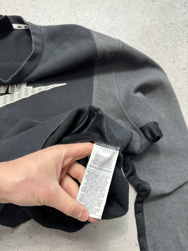 Мужская Кофта Свитшот Nike NSW Big Swoosh Tech Fleece Оригинал M-L