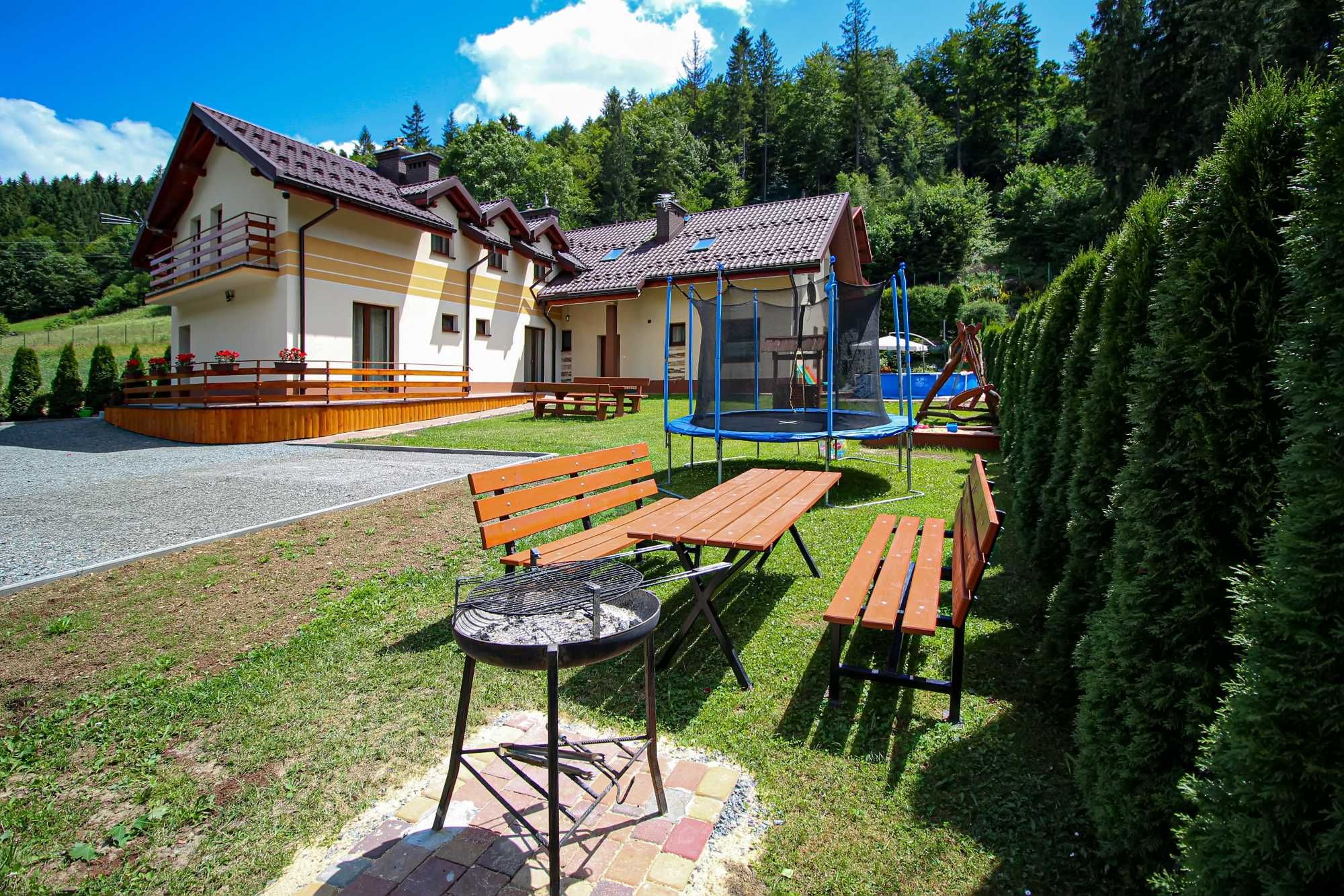 Wisła Domki 3-12 osób apartament nocleg  góry centrum ogród basen