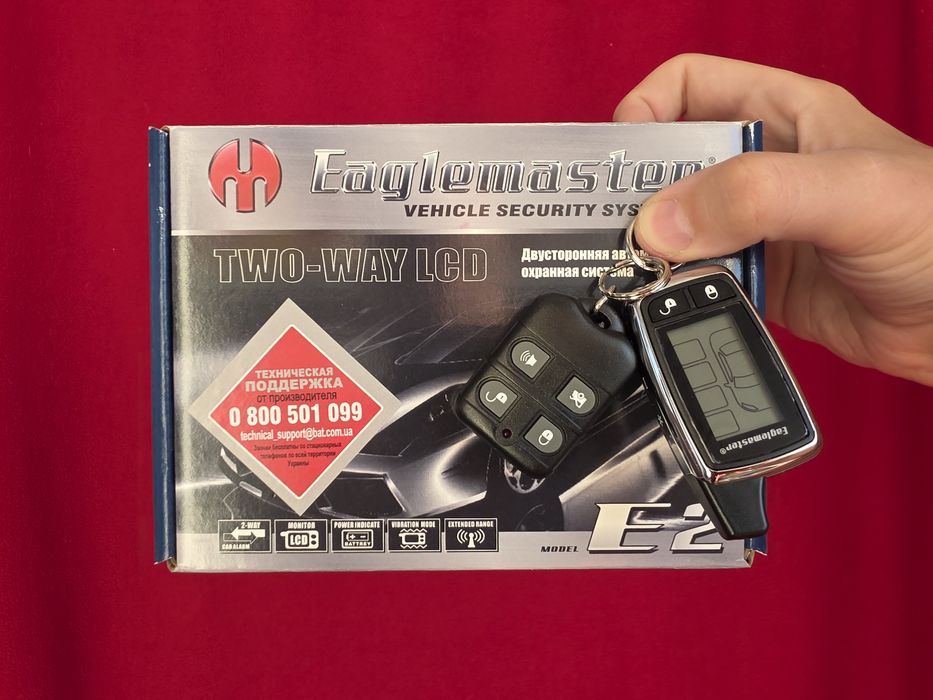 Сигнализация на авто Eaglemaster E2 автосигнализация на машину в авто