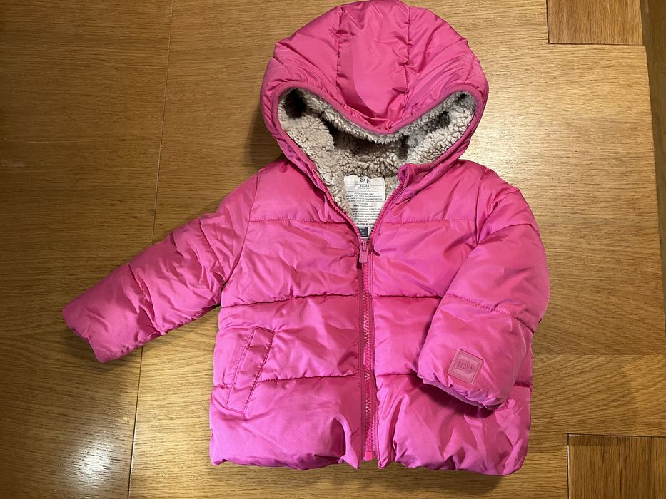 GAP Kurtka zimowa dla dziewczynki rozm. 92