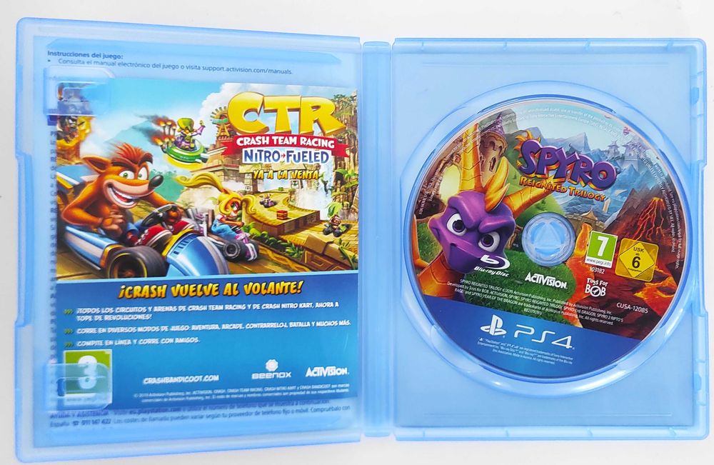 Spyro Reignited Trilogy - PS4 - Jogo - 24H Envio
