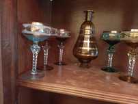 Conjunto de copos vintage