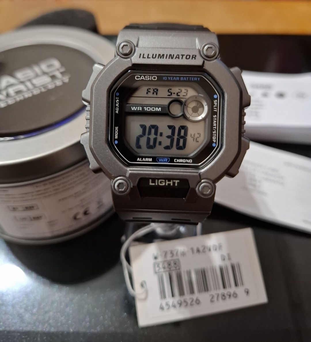 Годинники Casio W-737, Casio W-219HB. Оригінал.