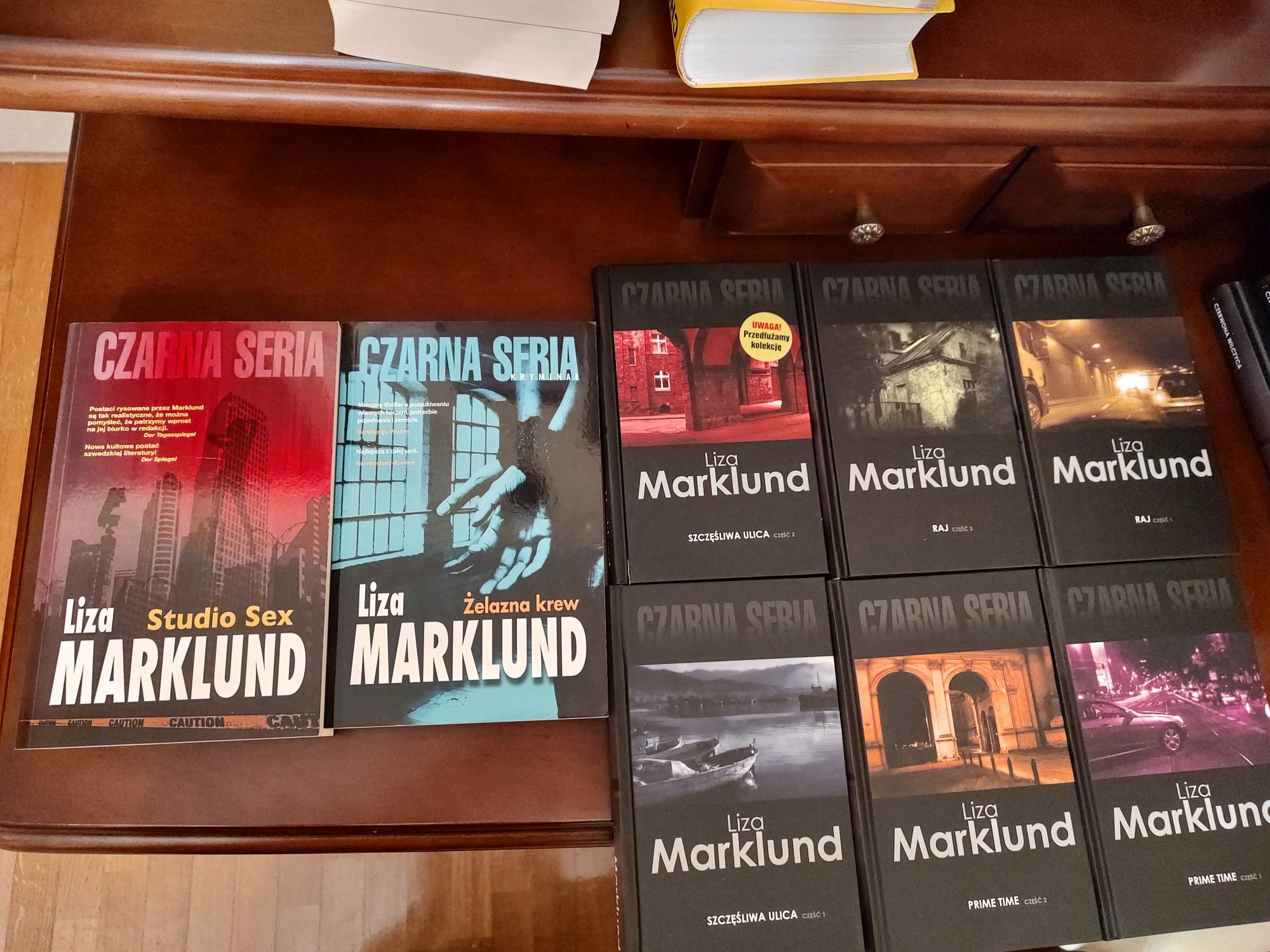 Liza Marklund zestaw książek