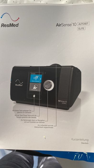 Resmed AirSense 10 Elite-aparat do terapi bezdechu