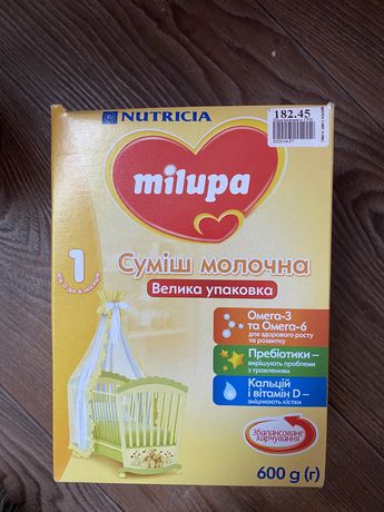 Сухая молочная смесь Milupa 1 для детей от 0 до 6 месяцев, 600 г  Все