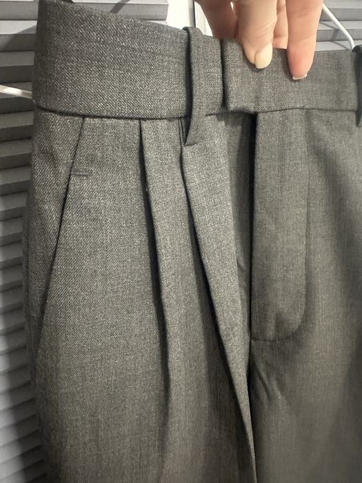 Брюки сіро-коричневий колір