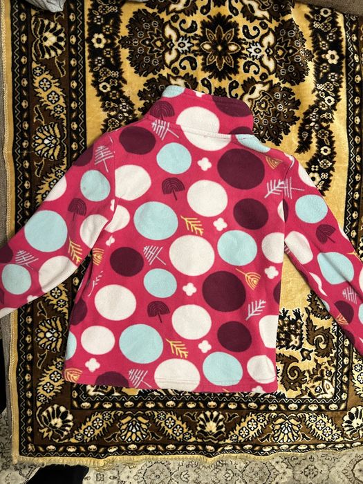 Теплая флисовая кофточка для девочки