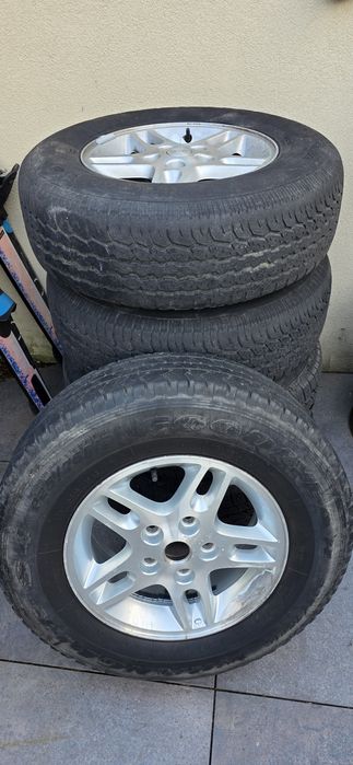 jantes com pneus jeep grand cherokee 5x127
