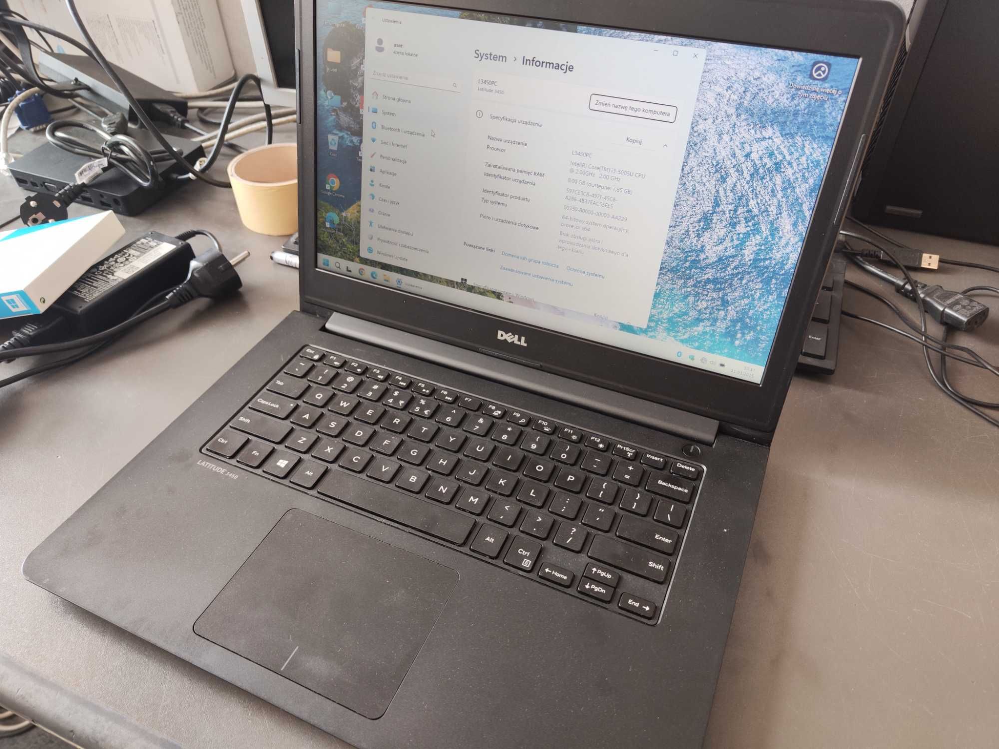 Dell Latitude 3450 8GB RAM 500GB SSD Office 2013 Windows 11