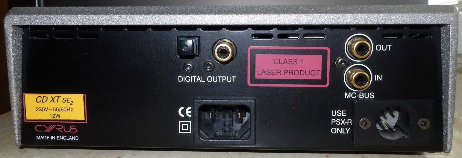 Cyrus CD XT SE 2 (transport) + Cyrus DAC XP (DAC z przedwzmacniaczem)