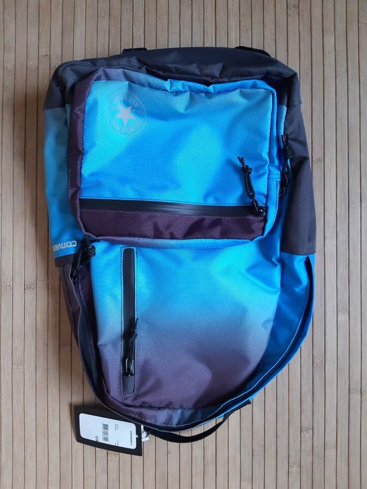 Śliczny niebieski plecak Converse, nowy