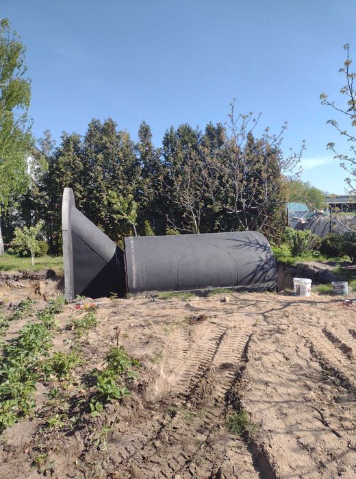 piwnica betonowa ogrodowa ziemianka 350 B30W8 solidna schody tunel