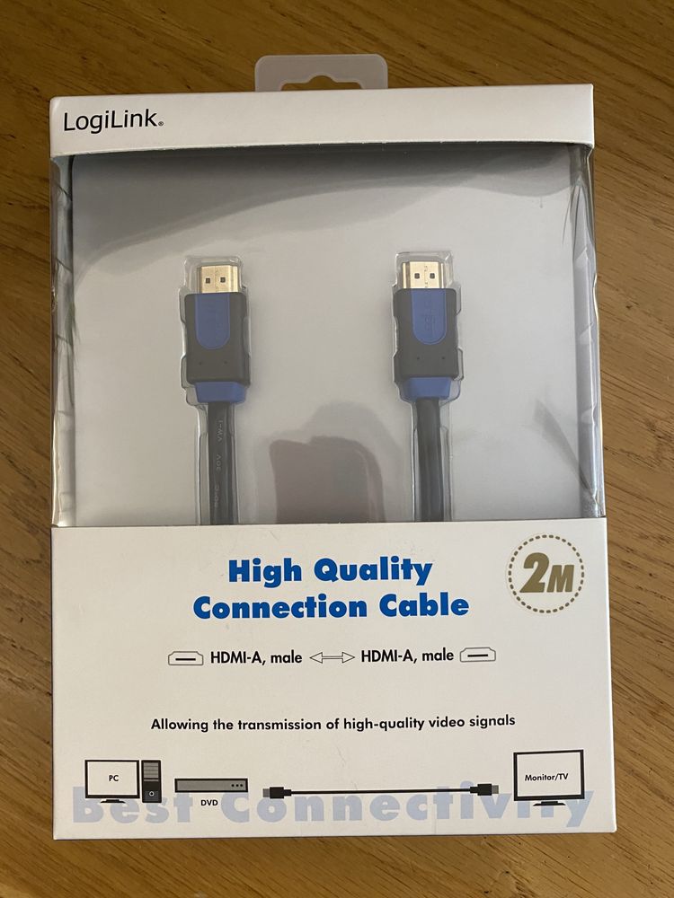 Cabo HDMI 2 metros Logilink