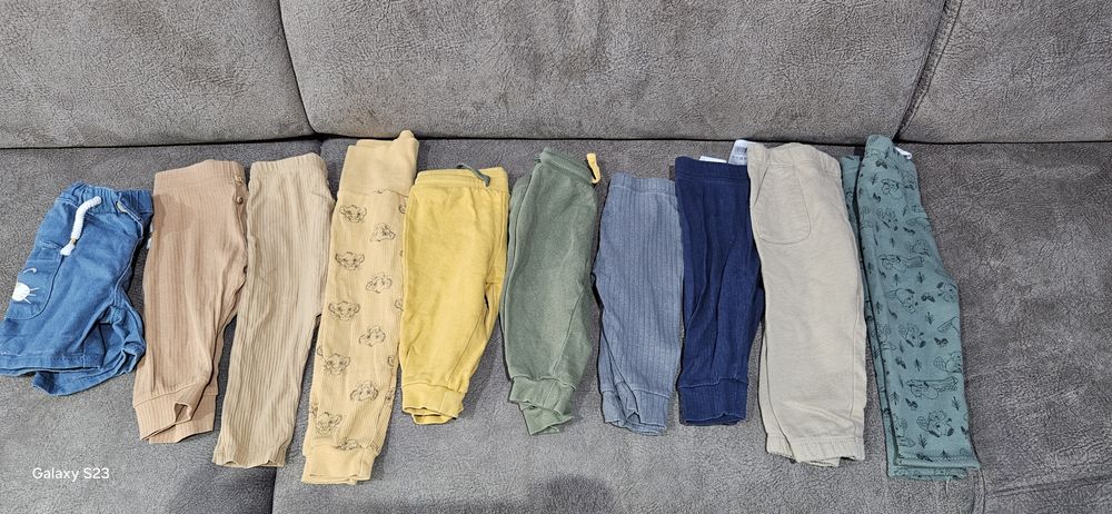 Paczka ubranek dla chłopca 74