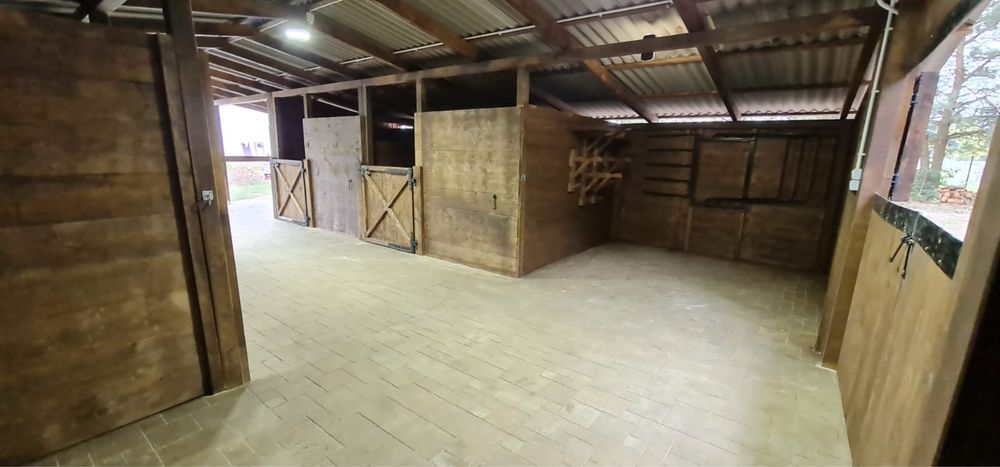 Końbox stajnia 4 boksy