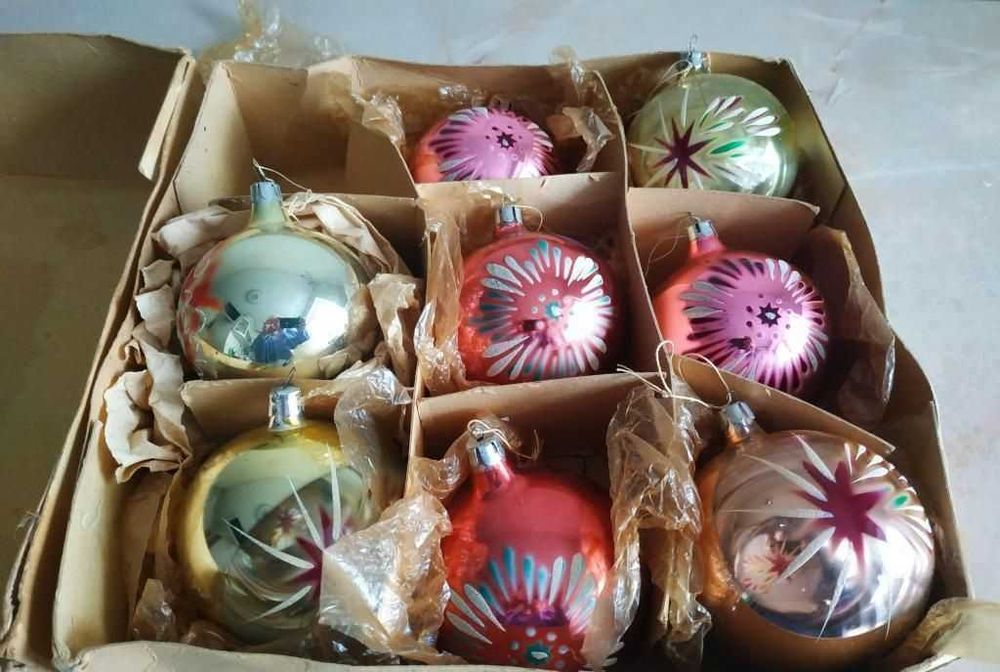 Игрушки елочные,родом из СССР