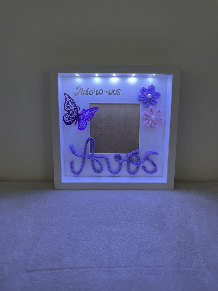 Moldura personalizável