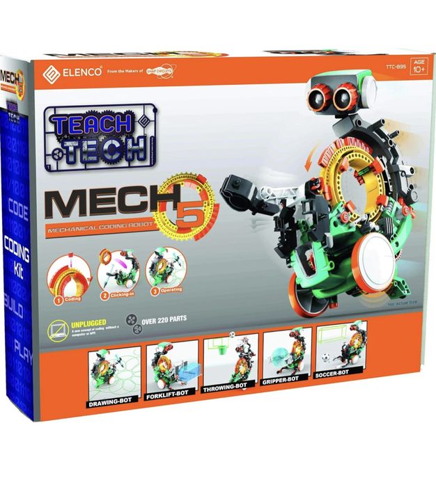 Робот lego лего mech 5 teach hech
