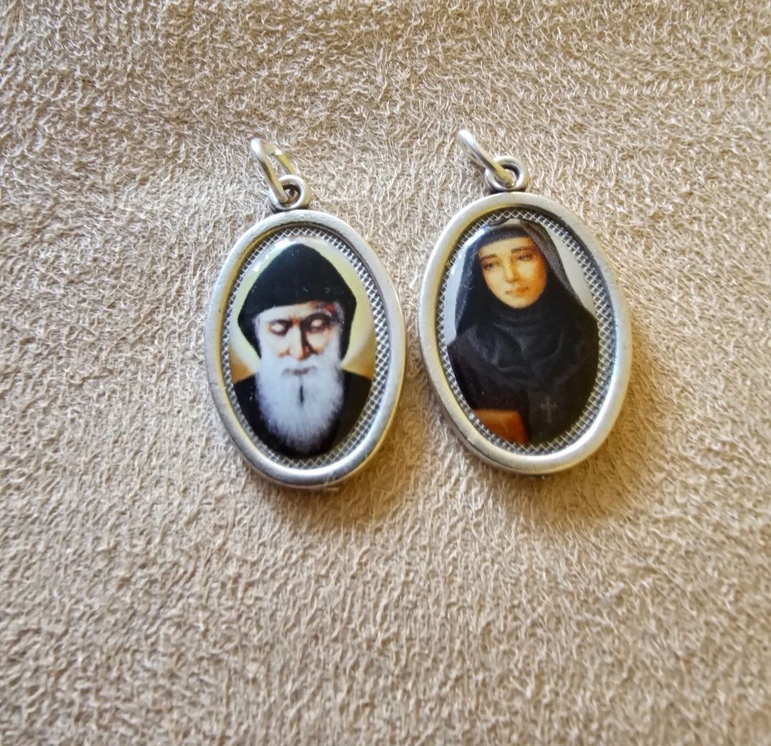 Obrazek relikwia św.Rafka i św.Charbel z Libanu