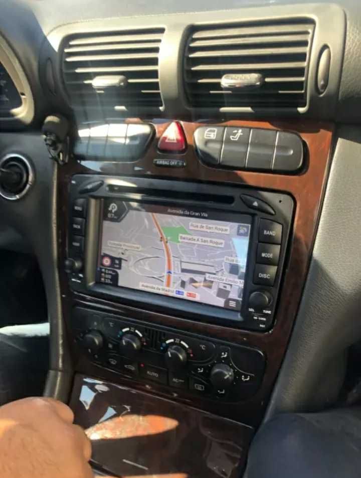 Auto Rádio Android Para Mercedes Benz W203 W209 W208 W463 Vito Viano