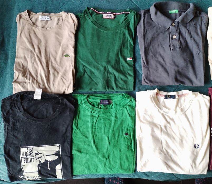 T-shirt  originais Benetton Tifossi_Fred_Tommy_Burberry_Karl_Benetton