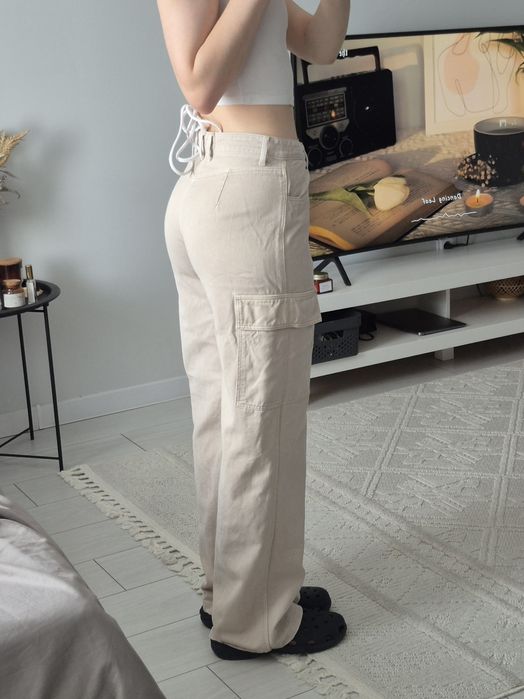 Бежеві штани карго Tally Weijl