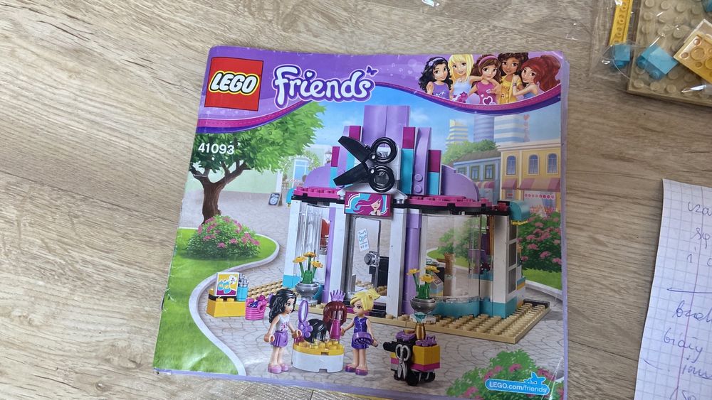 lego friends fryzjer