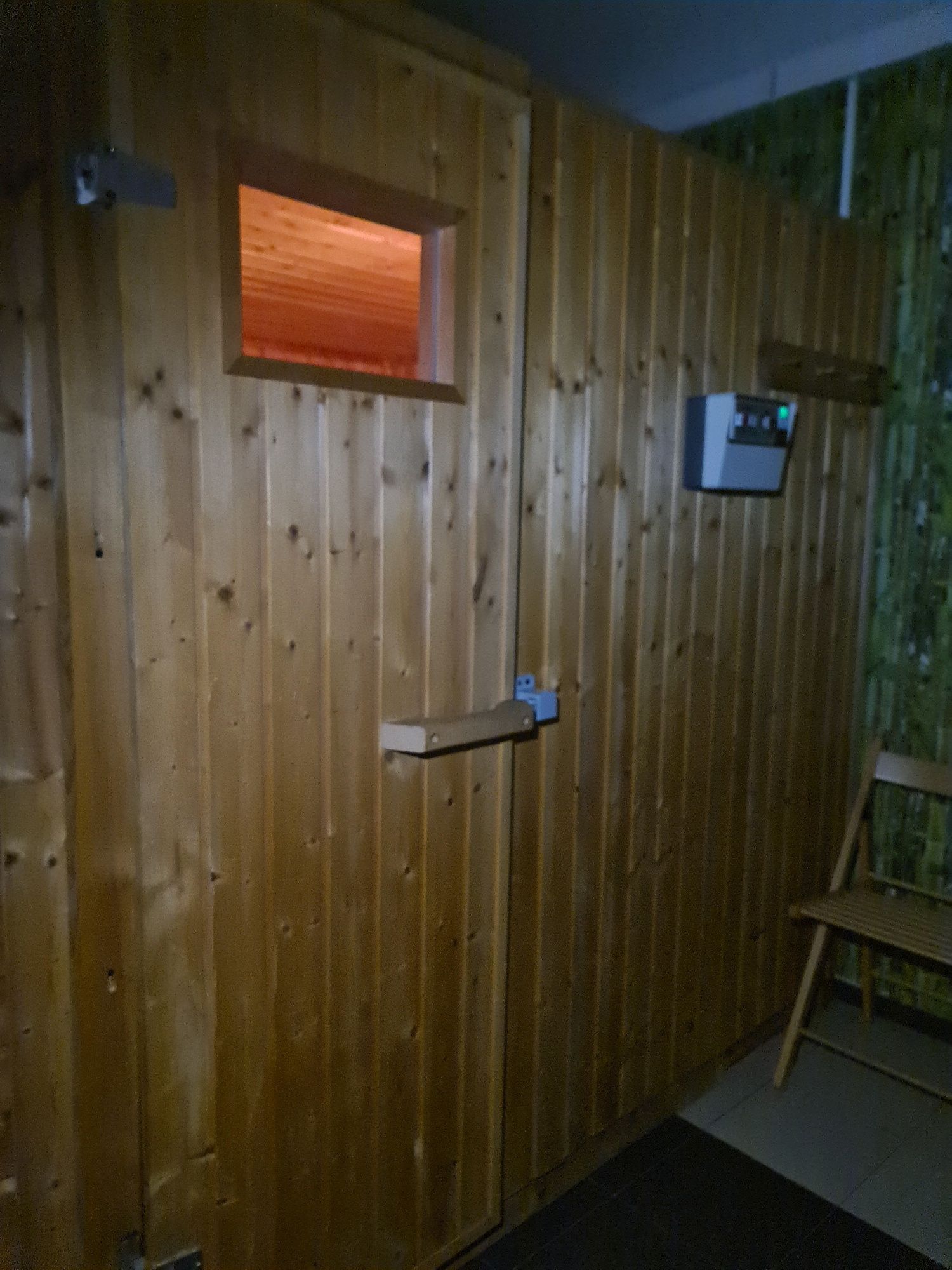 Sauna sucha fińska + sauna infrared 2 sztuki z kabiną prysznicową