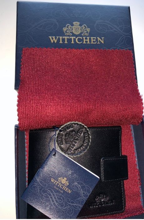 Portfel Wittchen elegancki portfel skórzany na prezent leather wallet