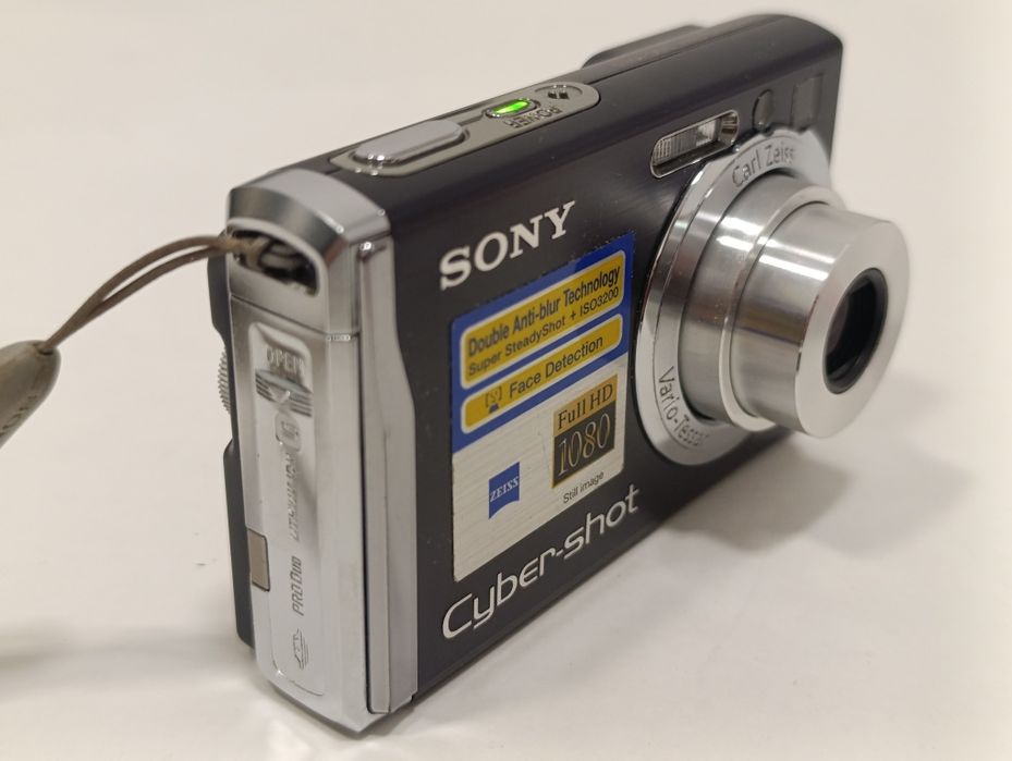 Aparat cyfrowy SONY Cyber-Shot DSC-W80 7mp ZEISS vintage retro y2k CCD