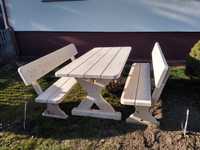 zestaw ogrodowy/ stół z ławkami/meble ogrodowe
