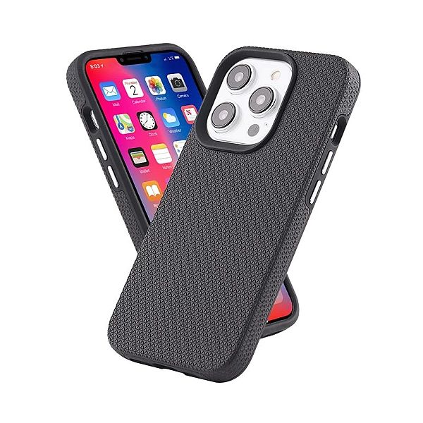 Etui Pancerne Eleganckie do iPhone 14 Czarny