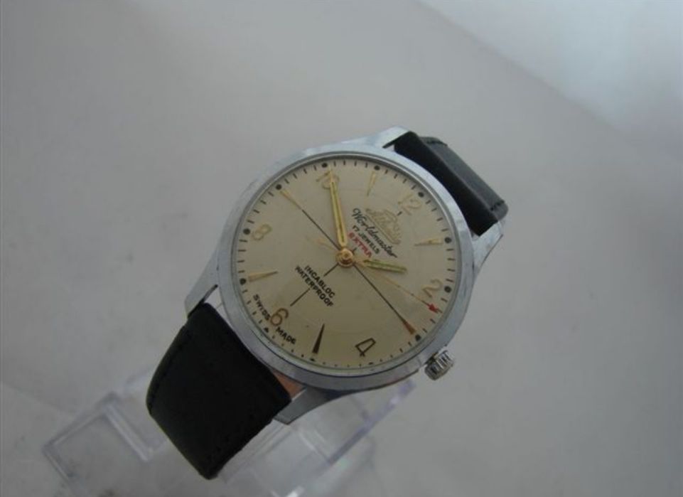 Zegarek męski Atlantic Worldmaster Extra 17Jewels (lata 60-te)