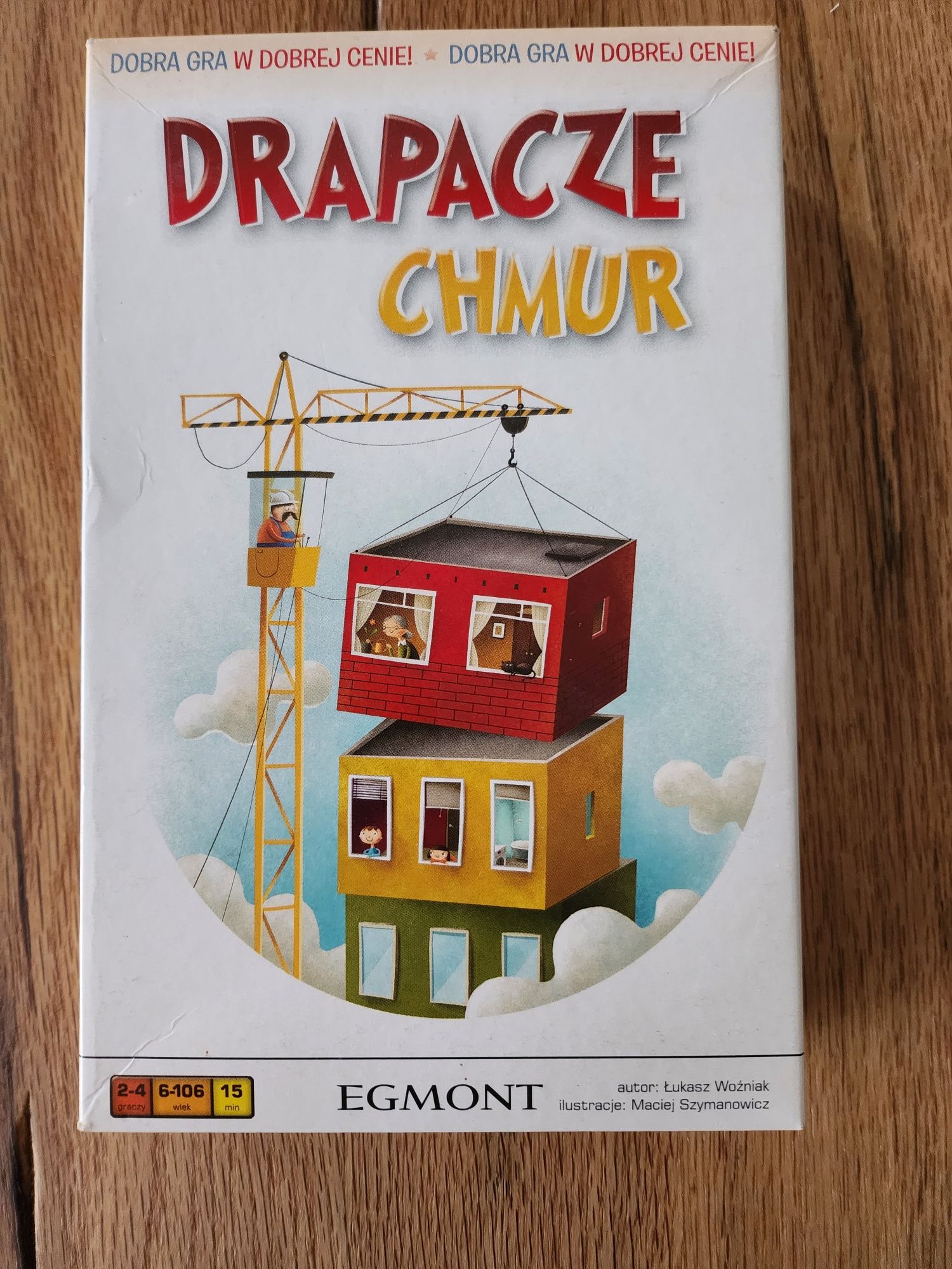 Gra EGMONT- Drapacze chmur (2-4 graczy, od 6 lat)
