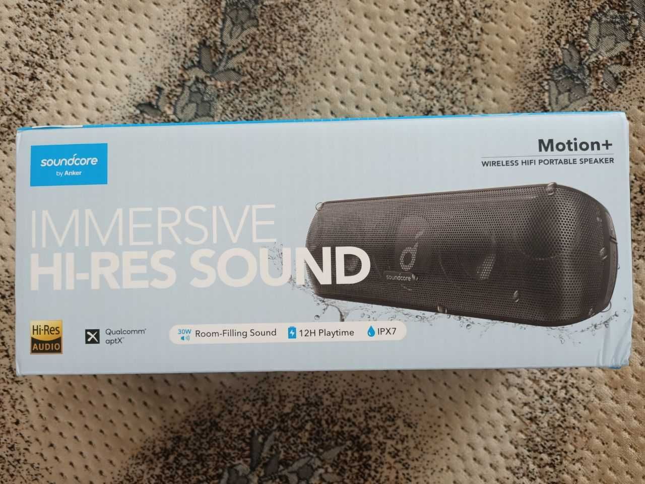 Bluetooth колонка Anker Soundcore Motion Plus Hi-Res 30 W