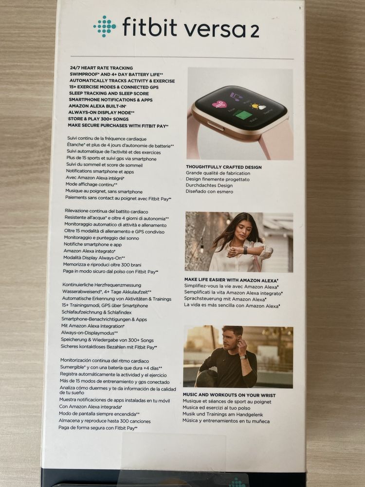 Zegarek smartchwatch cooper rose Fitbit versa2