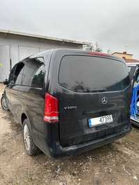 Mercedes-Benz Klasa V 220 cdi 2016r salon PL VAT 23% uszkodzony zarejestrowany