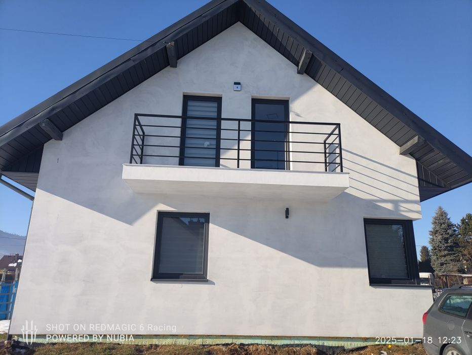 Balustrada stalowa wewnętrzna zewnętrzna