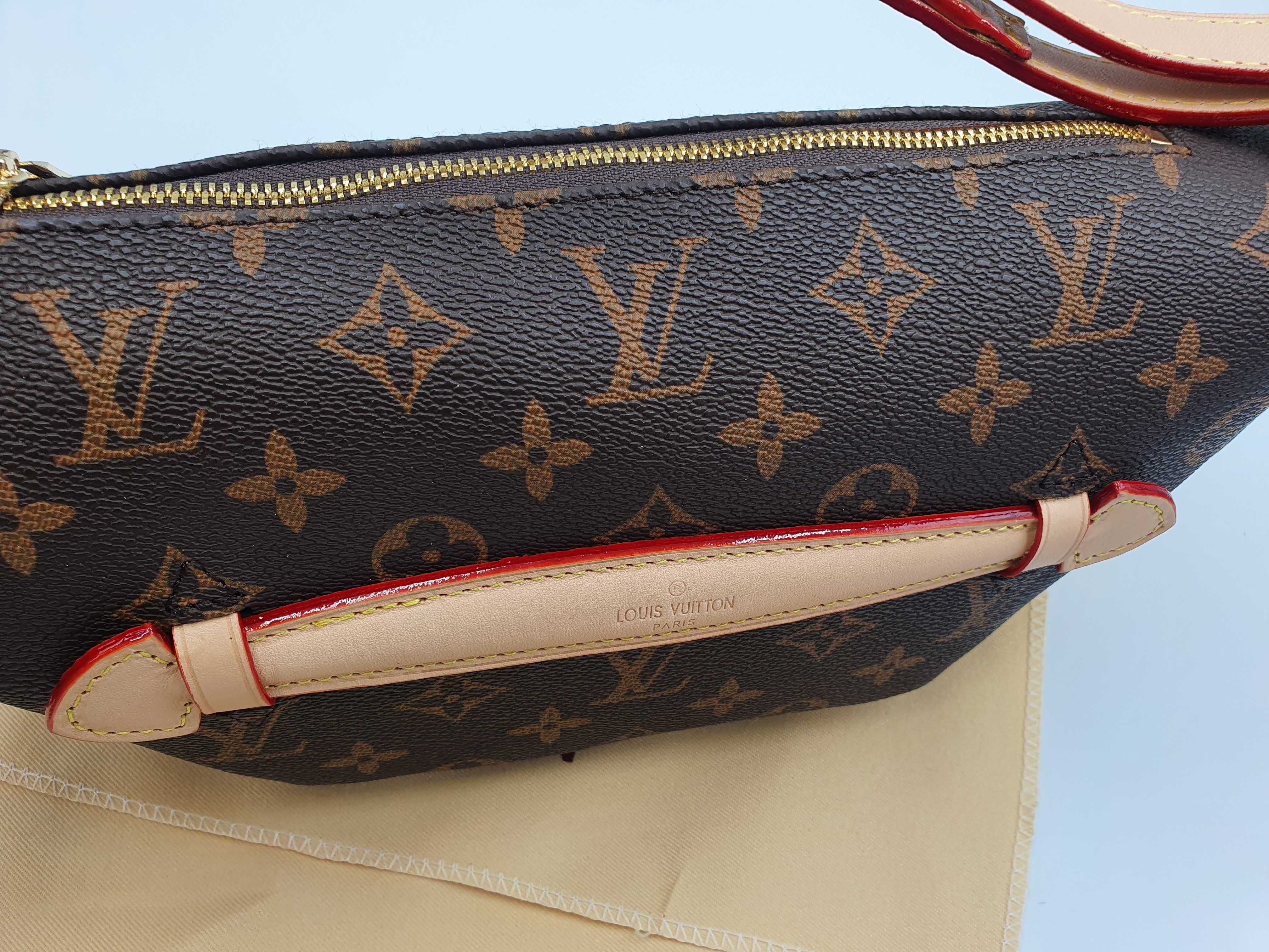 нагрудна сумка бананка LV Louis Vuitton