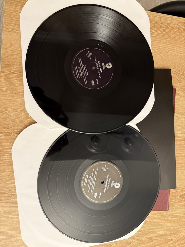 Kanye West College Dropout 2 LP winyl
