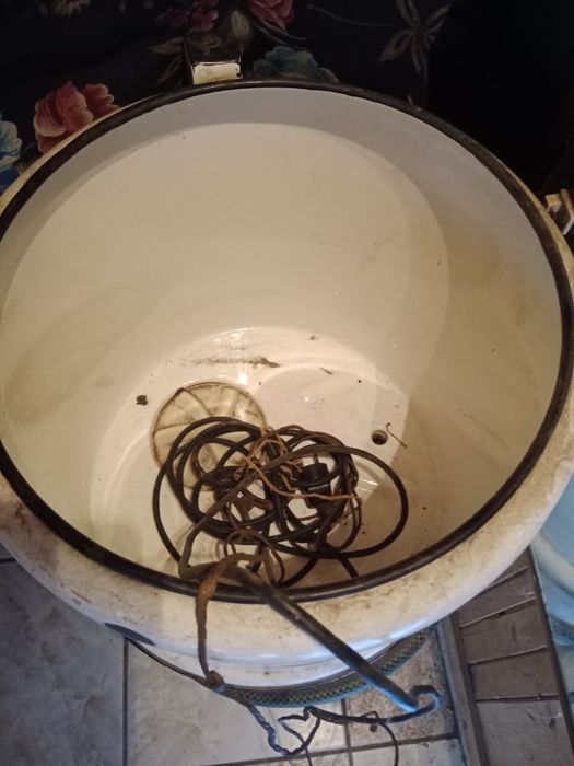 Pralka stara emaliowana