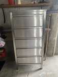 Movel inox com gavetas
