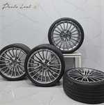 Jantes 21" originais Mercedes AMG classe S W223 5x112 com pneus