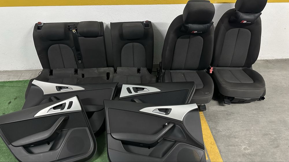 Conjunto bancos +  Forra das portas Audi A6 C7 4G