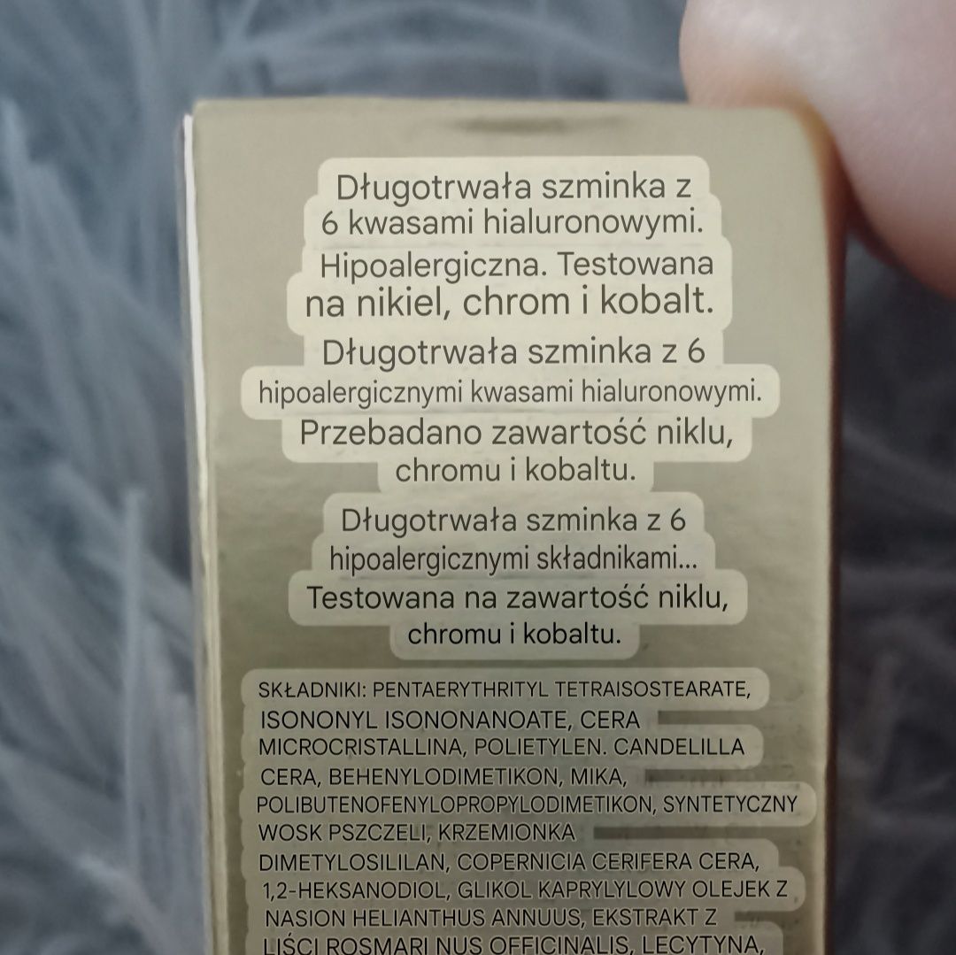 Pomadka z 6 kwadami z Włoch Labo filler 3ml
