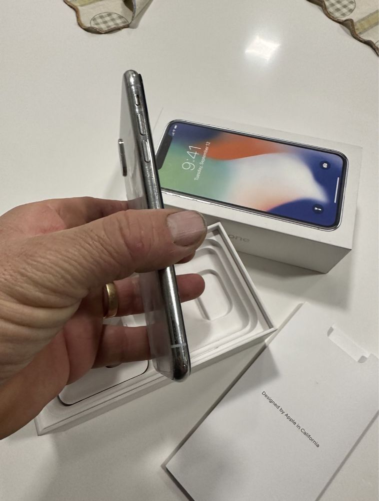 IPhone X branco 64gb