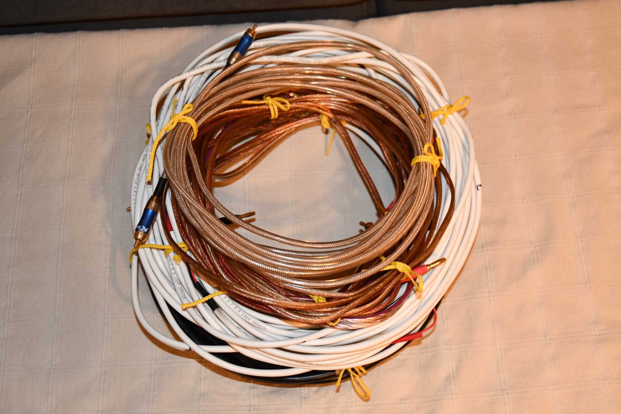 Zestaw kabli kino domowe przewody 5.1 + HDMI kina domowego za 1000zł