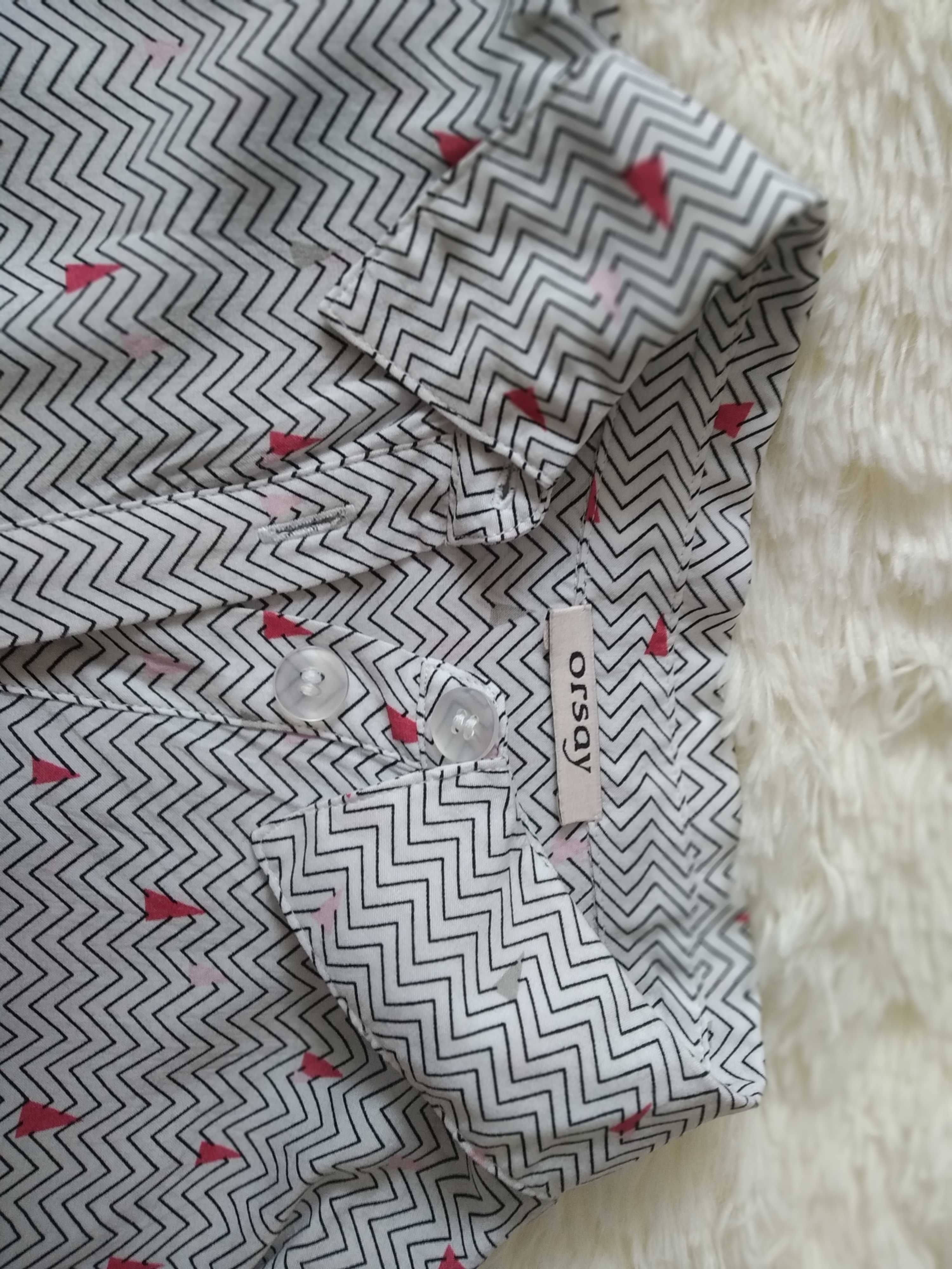 Szara, elegancka bluzka Orsay 34/XS